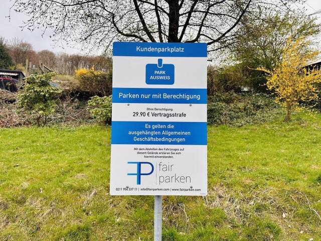 Neue Parkraumüberwachung in unserer Anlage